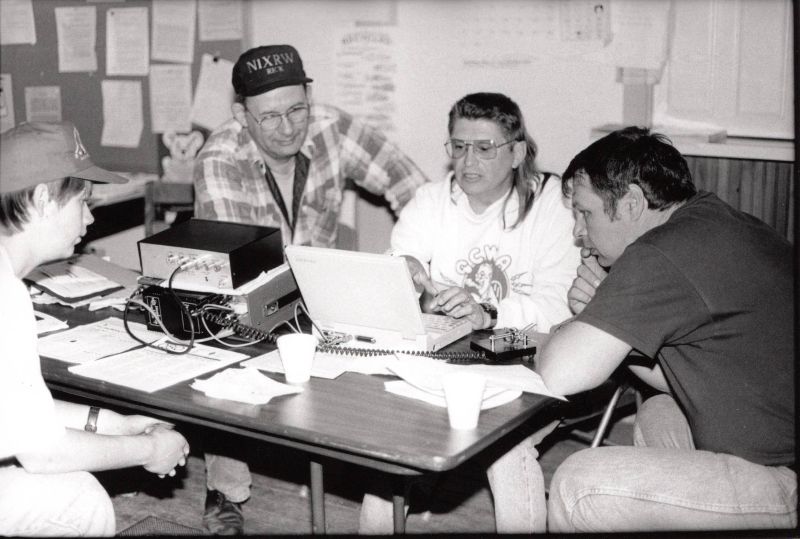 NBARC Field Day training on rig and computer