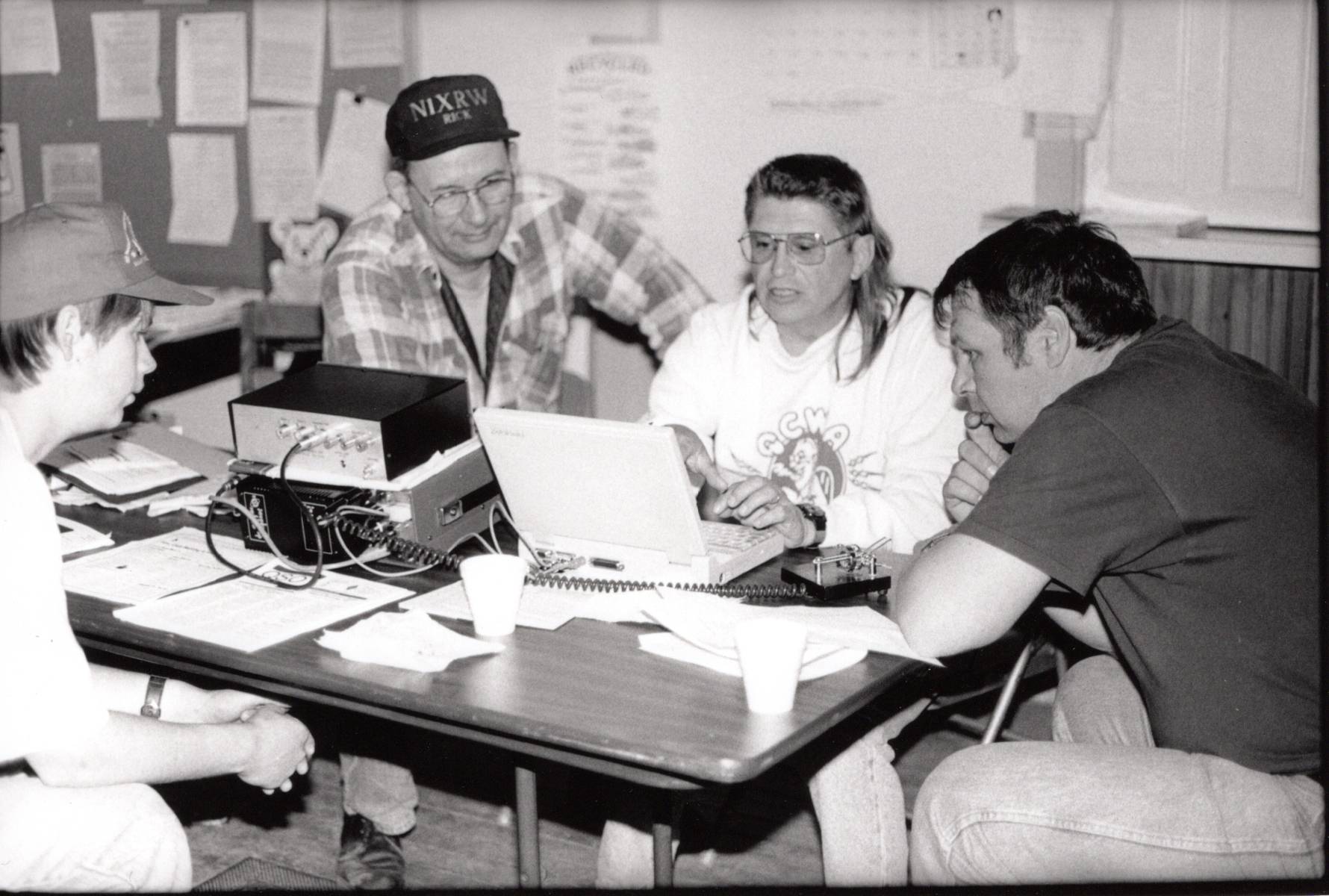 NBARC Field Day training on rig and computer